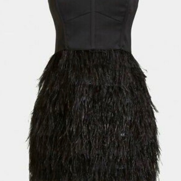 GUESS by Marciano Paris Feather Tube Dress - Picture 2 of 9